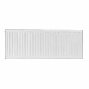 Flomasta Type 11 Single-Panel Single Convector Radiator 600 x 1600mm White 5190BTU 2 Flomasta Type 11 Single-Panel Single Convector Radiator 600 x 1600mm White 5190BTU - Image 2