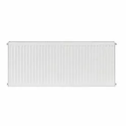 Flomasta Type 21 Double-Panel Plus Single Convector Radiator 500 x 1100mm White 4312BTU -Heating Radiators Store 138XP A1