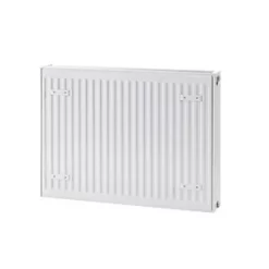 Flomasta Type 22 Double-Panel Double Convector Radiator 600 x 700mm White 4082BTU -Heating Radiators Store 275XP A2