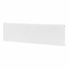Flomasta Type 22 Double-Panel Double Convector Radiator 600 x 2000mm White 11664BTU 1 Flomasta Type 22 Double-Panel Double Convector Radiator 600 x 2000mm White 11664BTU