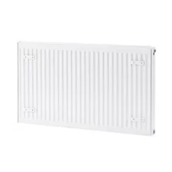 Flomasta Type 21 Double-Panel Plus Single Convector Radiator 600 x 1000mm White 4560BTU -Heating Radiators Store 390XP A2