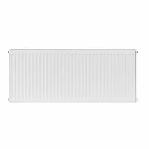 Flomasta Type 21 Double-Panel Plus Single Convector Radiator 500 x 1200mm White 4705BTU 2 Flomasta Type 21 Double-Panel Plus Single Convector Radiator 500 x 1200mm White 4705BTU - Image 2