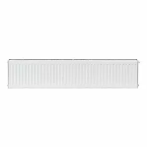 Flomasta Type 22 Double-Panel Double Convector Radiator 300 x 1800mm White 5815BTU 2 Flomasta Type 22 Double-Panel Double Convector Radiator 300 x 1800mm White 5815BTU - Image 2