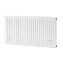 Flomasta Type 21 Double-Panel Plus Single Convector Radiator 500 x 900mm White 3528BTU -Heating Radiators Store 547XP A2