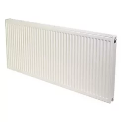 Stelrad Accord Compact Type 21 Double-Panel Plus Single Convector Radiator 600 x 1400mm White 6009BTU